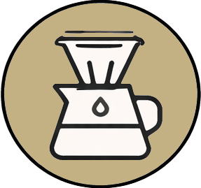 V60 قهوة مقطرة